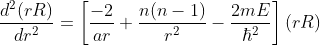 (rR) [-2, n(n-1) 2mL 2(rR)