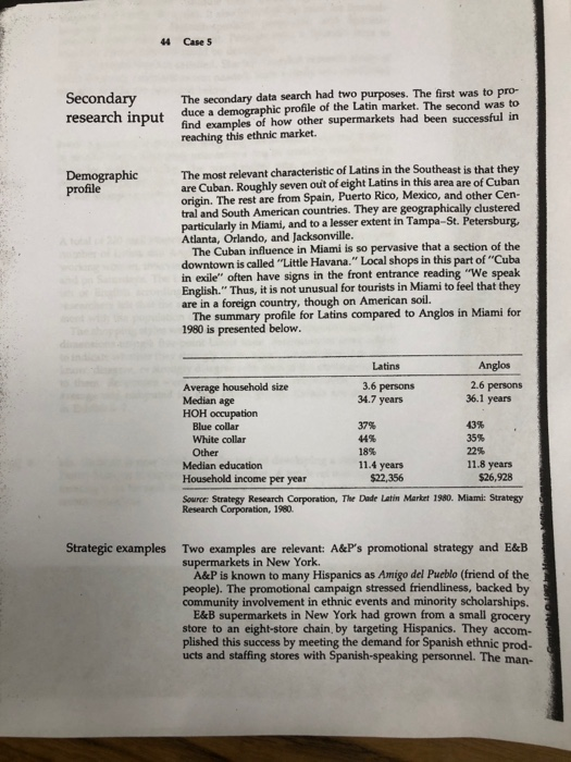 46 Case 5 The second Secondary research input The secondary data search had two purposes. The first was to pro- duce a demogr