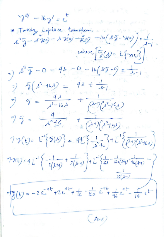 t * - 16 ) = Taking Laplace toomstorm, 3- 9 - 479 -2 -15 - ): 서 where, انا = رو داره د - 15 - 6- 48 - 0 -2 91 -) 44 + فرما)
