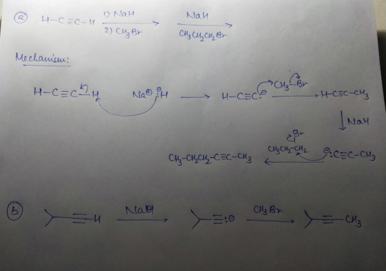 (а) 1) Кан а и –С ЕС — И- 2) Сц, В СИ, Си, си, В» Месоли : н-c= c kta® u -c=csОц, а -c=cs — „н-сесси, Nah сиси, си. Осс-см,