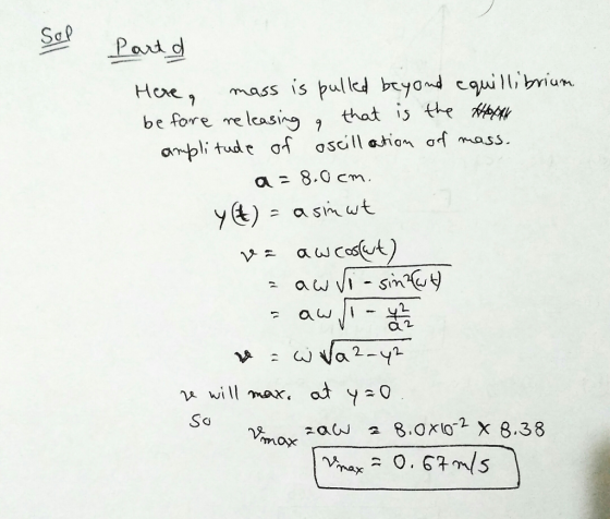 Saf Pord d oxl mass is pulled btyond cguǐ)(,mum. me leasing 2 that Horel the a 8.0 cm ra will max mox