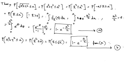 IN Thus, P [ 14442 <a] = P[ Kir-a] =P[Ra] = p[-esRsa]. - PCR 5a) [ R>o] - . feca) da, ij noe i dr., . P(****s a) = P(x+ sa)