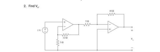 2. Find V- 10 Ω 5Ω + + TV + 12 Ω 3 Ω