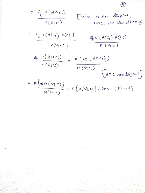 Since Cae sove PCOL C)