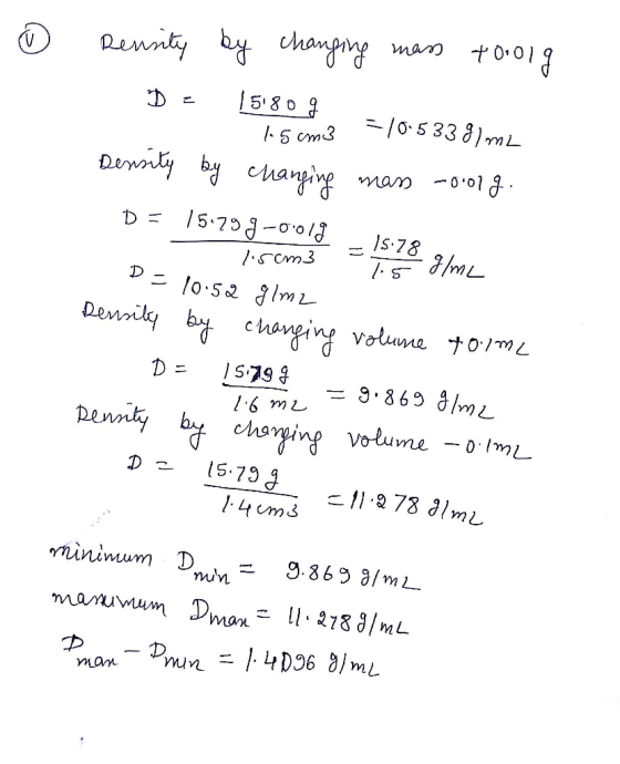 15 Significant Figures In Calculations Report Two Answers Digits