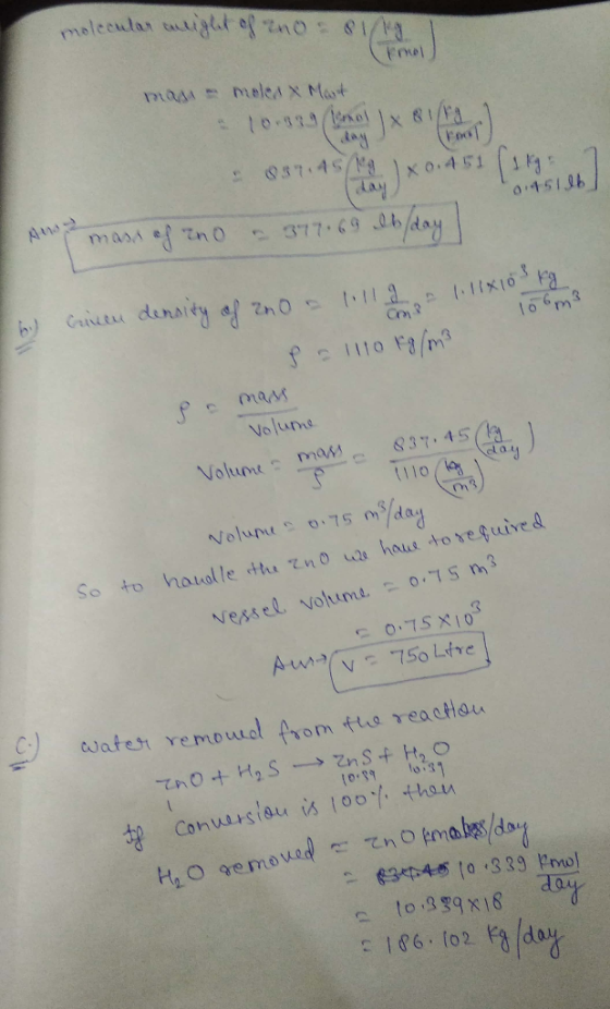 molecula, tn.Malde{ZnO. 81/ra Friel 0 451b h/ dana tego!ZnO。1-1!crn ? n Cuntu 【.lix. Isern oma Volurne ad