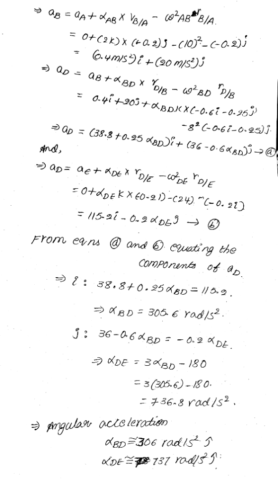 * A8 = QA+ LAB X VB/A - W2AB*B/A. = 0+(2k) x (h0.2) 5 -C102-(-0.2); - 6.4m/838 +(20 m/s2); - QD = a8+ BD x YOUR-WPBD D/B = 0