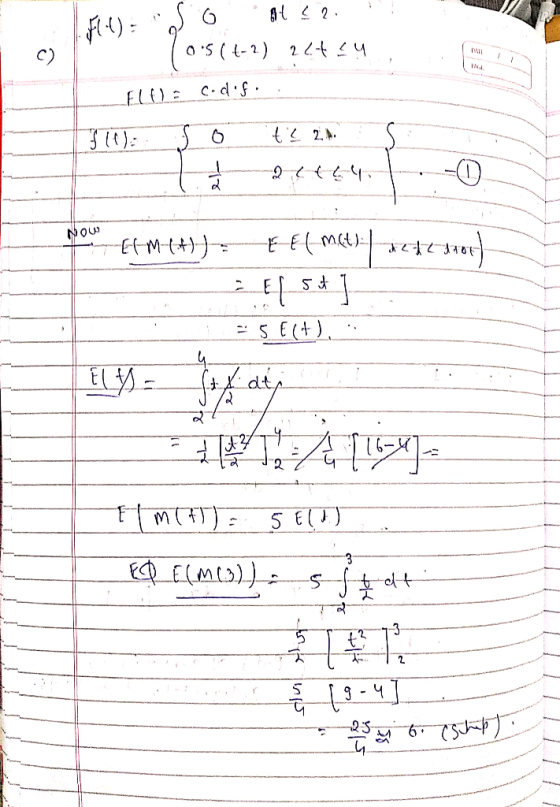 o5 (-2) 2-t4 c.d NOu EtMtA) E dts f [ m(4) ) = 5 ६()) 3