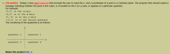 Design a Java application that prompts the user to