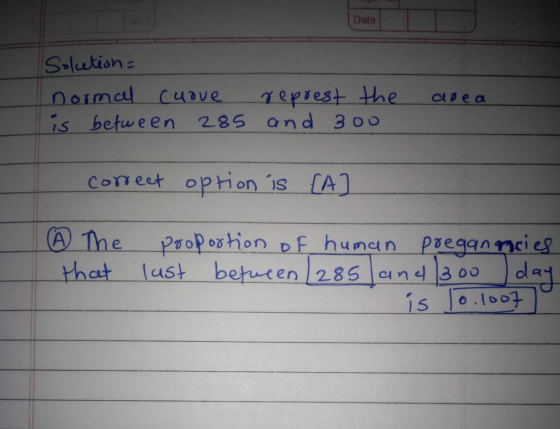 Date S.lution is between 285 and 300 correct option is Lag The psoPostion of hunan thest last betuten 285 ad