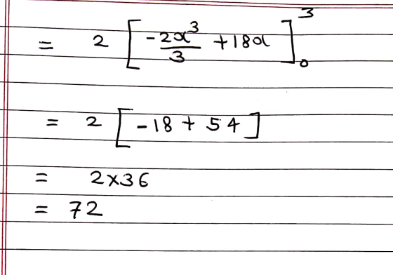 - +18 ॥ 2 - 18 + 54] %3D 2x36 = 72