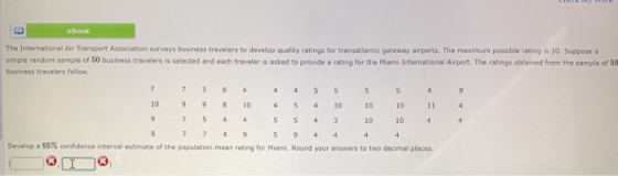 eBook The International Air Transport Association surveys business travelers to develop quality ratings for transatlantic gat