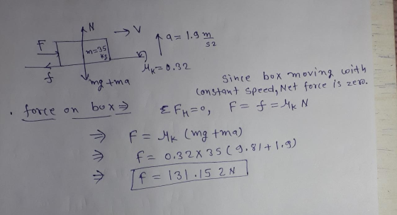 S 2 b.32 Constant speed, Net for(e is zero.