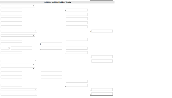 Liabilities and Stockholders Equity