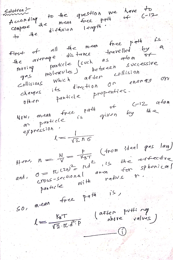 of 6-12 m-eah m-ean atom average AS on ♡ - Ket (from ideal pas lave Solutiont to the have to question me According the free
