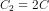 C = 20