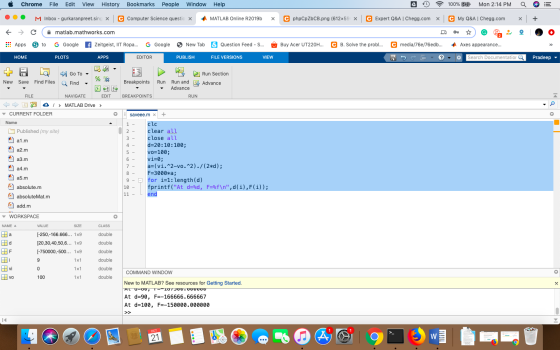 Chrome File Edit View History Bookmarks People Window Help 1 00% Mon 2:14 PM a E . M Inbox - gurkaranpreet.sing x C Computer