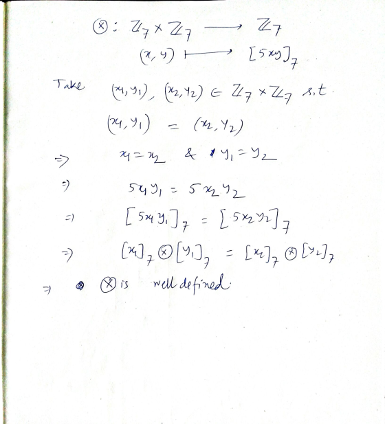 이 떠 떠 퍼 (9) [50 J Take M (2) E Z7xZy xit (자) S 리그전 & 2. 모 M 다. 7 54 5월 Y, [543] = [523 CJ, ③[1], = [4], , well defined 기 Wis