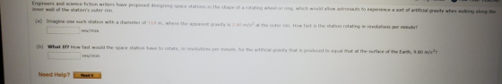 Engineers and science fiction writers have proposed designing space stations in the shape of a rotating wheel or ring, which