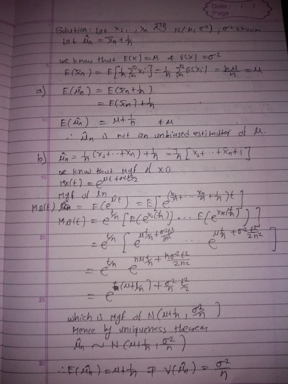 Page 수시 un is not an unha sect estimdterat μ 15 Henca 30