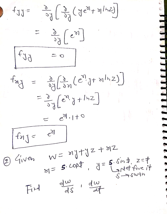 fog bolig (yellty/m23] fony - Cenyt silmz)] by len yt inz] e9,170 & Given w = nyty z +22 7= 5. copt , y = $. Sin #, z= Gnot f