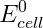 E^{0}_{cell}