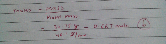 mole) mass Molar MAS 36-7S 46 3me yMol