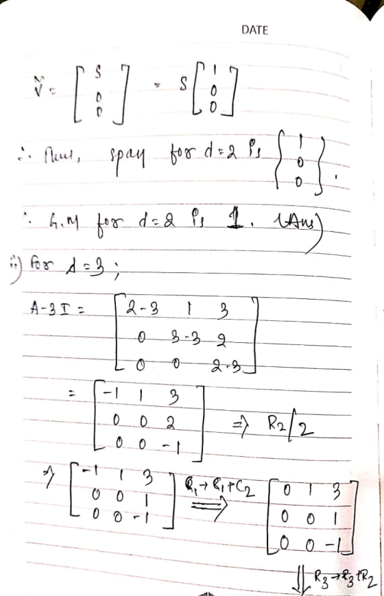 DATE 2. Menet, spay for dedes ? him for did I 1. Aus) ) for A = 3; A-31212-3 1 3 2 Lo s-3 g too 2.8 1-1 1 3 T Loo 2 7 R2/2 L0