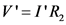 V=R
