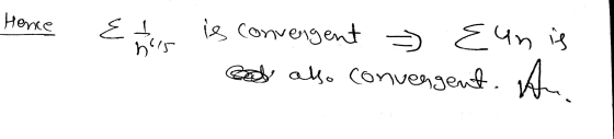 Hence Etuur is convergent = Eun is and also convergent. An.
