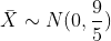 É ~ N(0,9)