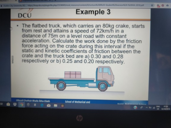 . C o op.de / p p / m /content/tecture . 2011.pdf DCU Example 3 • The flatbed truck, which carries an 80kg crake, starts from