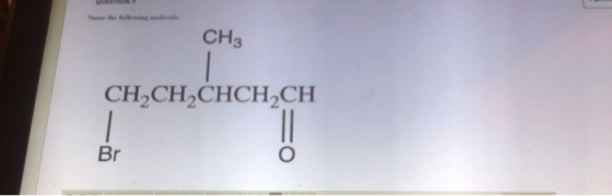 CH3 CH2CH2CHCH2CH Br