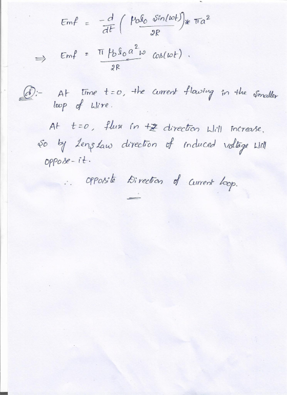 2. k TI a 2 R At timeto, the Cutrent flawing i in the Smallar recion OpPobe- it OPPO시 vect on Current