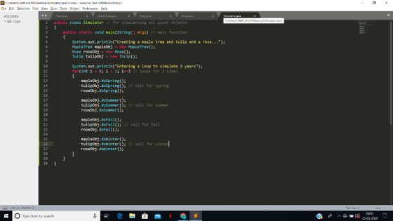 CUsers\CEBRUSIUM\Desktop Simulatorjava (Code) - Sublime Text (UNREGISTERED) Eile Edit Selection Find View Goto Tools Project