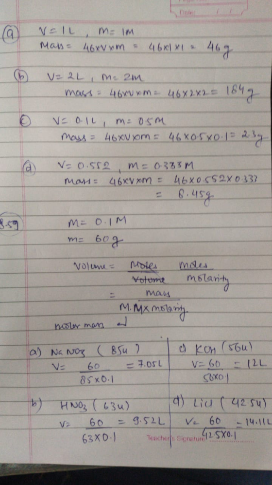 NEILME im Man = 46 xv xm 46x1x1 e 46g. (6 vzal meam mass= 46x0xm= 4682x2 = 1899 VE OIL m = 0. 5m mass = 46xvxm= 4680540 1 2 3