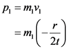 P =mv
2t)
