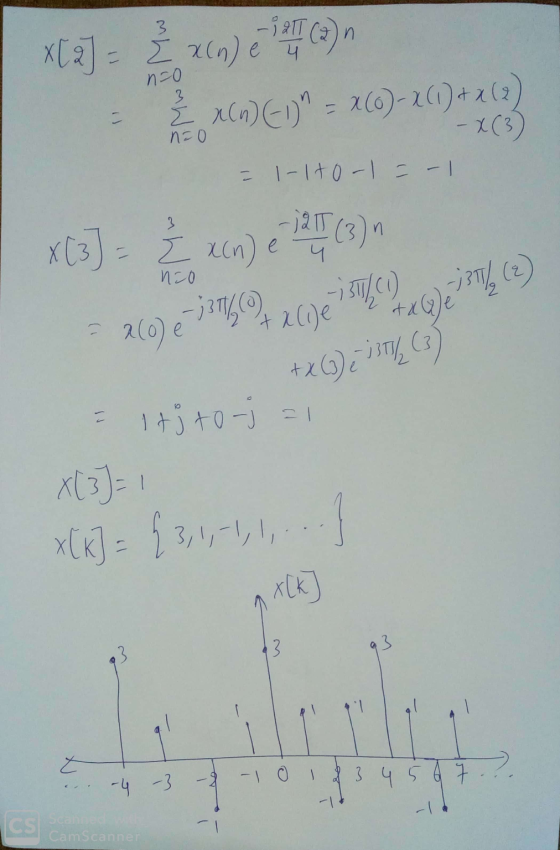 nzo nal xta] = 3 2n) ech) XnC = 20)-26)*(3) = 1-10-|--1 x(3] = 3 xon) e 12 (3) = 20) -32140920) e 31 TV she joy, (2) +X() e