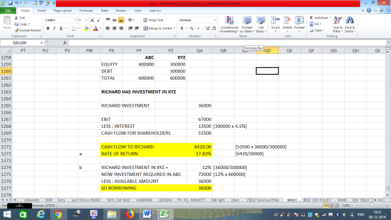 ke - Microsoft Excel (Product Activation Failed) File Home Insert Page Layout Formulas Data Review View Add-Ins - 2x % Cut Σ