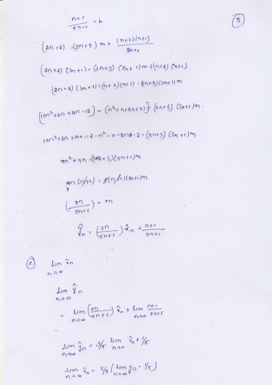 (0+2)(n+ (an +2) - (32+3) m+ (nt Inti (an+a) (55) +o) = (30+3) Cont !) m +10+a) (ntos (2n+2) (Sm+1)=(n+ 2)(n+1) >&n+3)(597m l