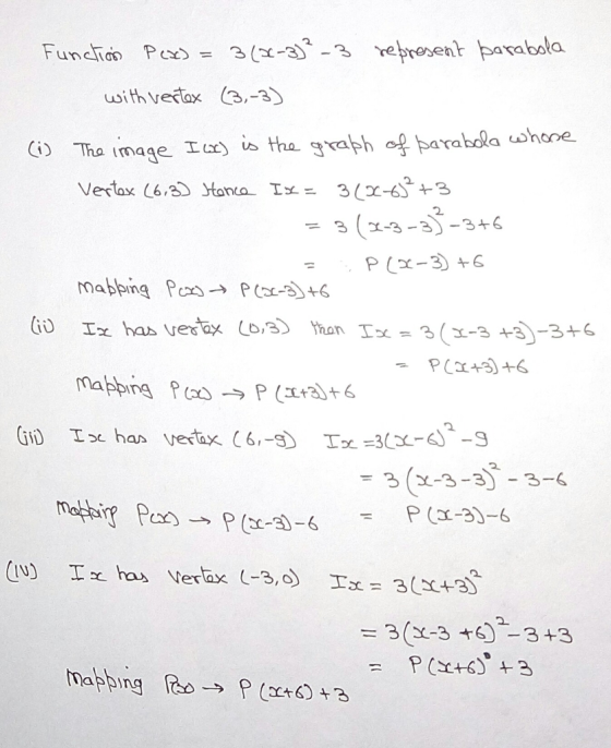 wwith vetax (,-3 image Iu is tha tabola shore 2 P (x-36 3 (x-3-3. 3-6