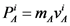 = m,v
A
