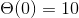 Ꮎ(0) = 10
