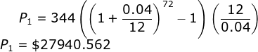 笠,,- 1)(끊) 0.04 P, 344 | | 1 + 0.04 Р, = $27940.562