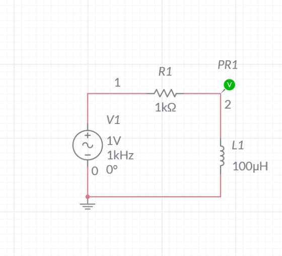 PR1 R1 1 V 1k2 2 V1 L1 17 1kHz 0 0° 100μΗ 4