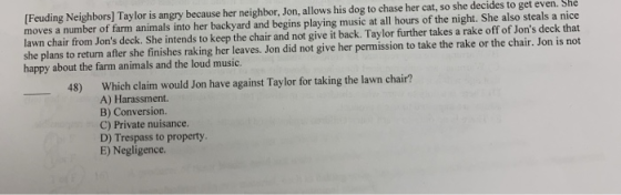 [Feuding Neighbors] Taylor is angry because her neighbor, Jon, allows his dog to chase her cat, so she decides to get even. S