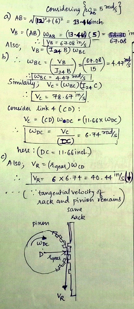 considering & 5 sale} = 59330 in VB (67.08 15 a) AB = J[12]++(632 - 13-466inch. VB = (AB) WAB (13-46 (5) 67.08 YB = 67.08 in