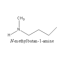 CH3 N-methylbutan-1-amine