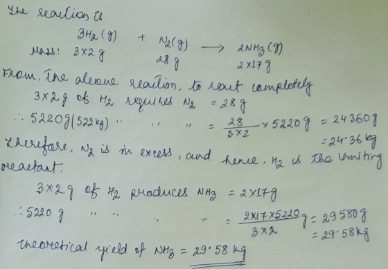 The rearlias is ЭН. (8) + Mg(7) — амна (1) Мод: 3х2 1 3 я 2x113 From the aleone reaction, to rout completely 3х2; & Ну я яруу