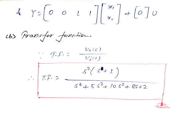 24 & I 1 [o]o ar * Y-too (6) Fransfer functions Vo() Tif.. 52/ set 1) . 7.7.2 34+553+ los²+85+2